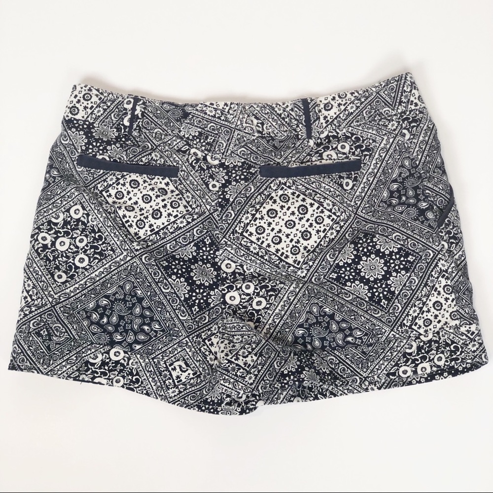 Anthropologie Cartonnier Navy white floral shorts - Picture 7 of 7